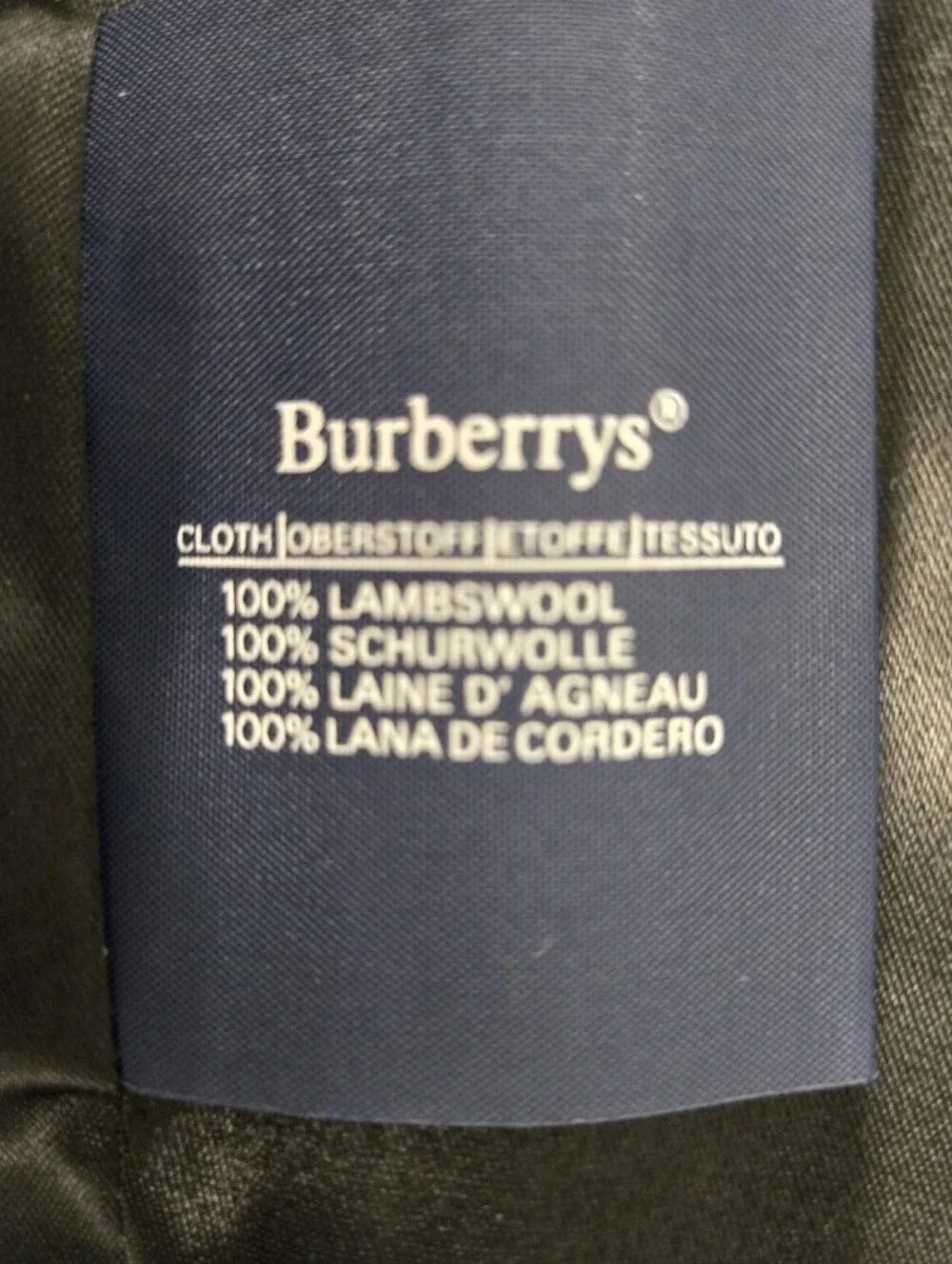 BURBERRY MENS LONG 100% Lambswool TRENCH COAT sz 40 AMAZING!